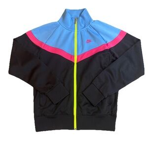 Nike Men’s Sportswear Colorblock Full Zip Running Track Jacket Men's Size S